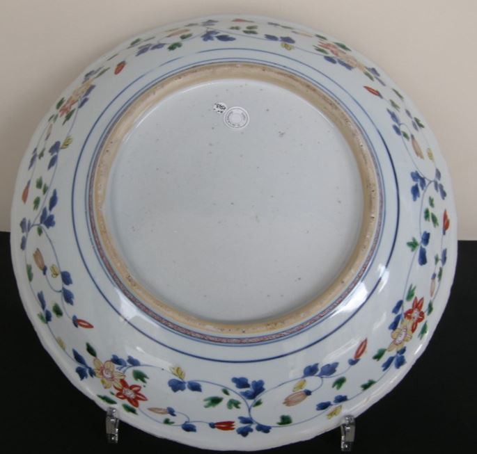 Dish &quot;Famille verte&quot; porcelain - Kangxi period | MasterArt